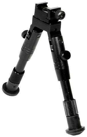 UTG Tl-BP28S Shooter''s SWAT Bipod Black Aluminum 6.2-6.7