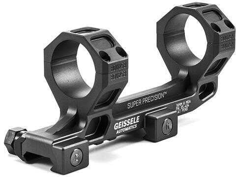 Geissele Automatics 05-404B Super Precision 1-Pc Base & Ring Combo For AR-15 M4 Style Black Hardcoat Anodized Finish