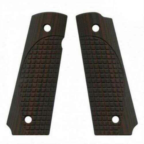 VZ 1911 ETC/Frag Grip Panels Frag Texture G10, Black/Cherry Md: ETCFRAGCXA