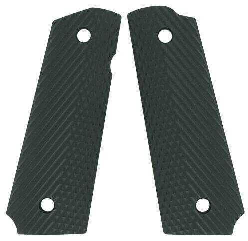 VZ 1911 Operator Grip Panels Aggressive Textured G10, Black Md: OBXA