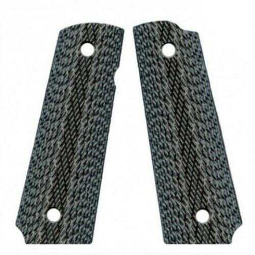 VZ Grips 1911 Slant Panels Medium Textured G10 Black/Gray Md: SBGXA