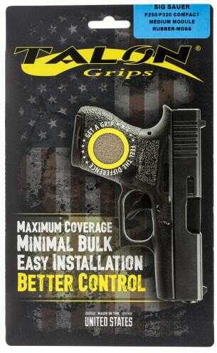 Talon Grips 001M Adhesive Sig P250/P320 Compact Textured Rubber Moss