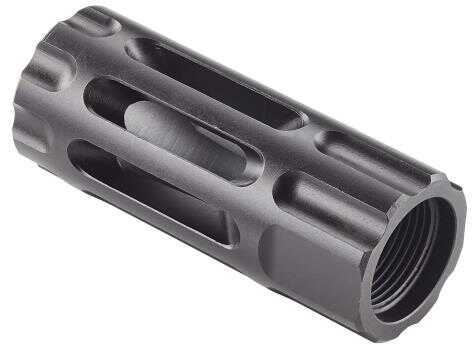 Wilson Combat TRQCOMP1/2X28 Q-Comp 223 Rem/5.56 NATO Muzzle Brake 1/2"-28 tpi Black Melonite Steel