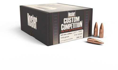 Nosler 53846 CUST Comp 6.8MM 115 HBT 250