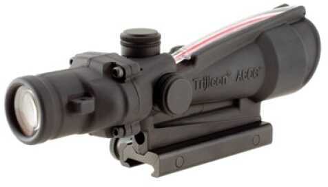 Trijicon 100154 ACOG TA11H-308 3.5x 35mm Obj 28.9 ft @ 100 yds FOV Black Dual Illuminated BDC 308 Horseshoe Red