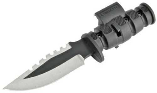 Laserlyte Pb3 Pistol Bayonet Carbon Clip Point Blade Glass-Filled Nylon