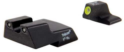 Trijicon HK110Y Tritium HD H&K Green Front/Rear Yellow Outline