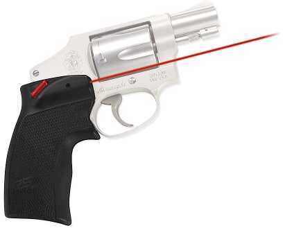 Crimson Trace Ds124 Defender Accu-guard Red Laser S&w J/tau 85 Grip Black