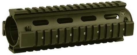 Firefield Quad Rail M4 6" Aluminum OD Green Ff34001O