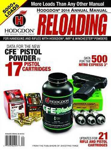 Hodgdon Am14 2014 Annual Reloading Manual (11Th Edition)