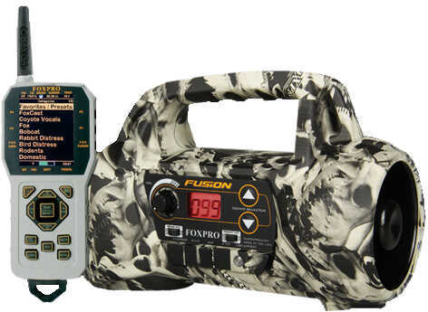 Foxpro Fusion Portable Electric Caller Programmable Up To 1000 Calls Skull Camo