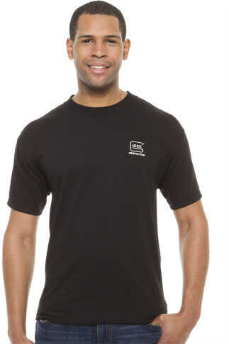 Glock AA11004 Short Sleeve Perfection T-Shirt Medium Cotton Black