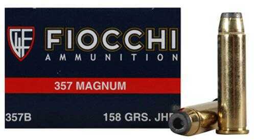 357 Mag 158 Grain Full Metal Jacket 50 Rounds Fiocchi Ammunition 357 Magnum