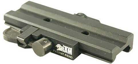 Samson Ram-ACOG Picatinny Rail Mount Trijicon ACOG Quick Release Aluminum Black