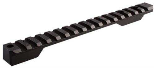 Talley PLM258700 Picatinny Rail with 20 MOA For Remington 700 Long Action 8-40 Screws Black Matte Finish