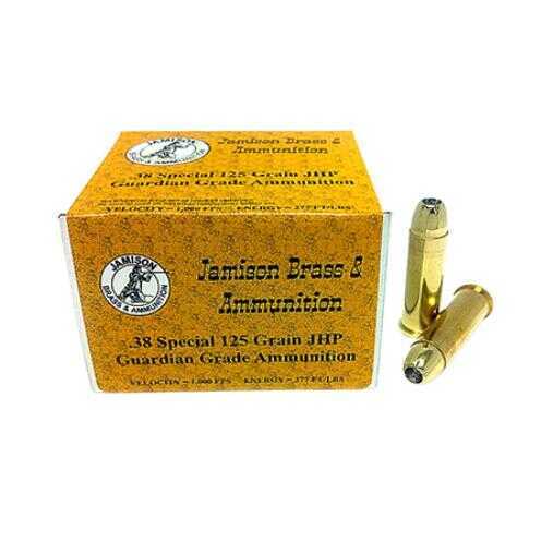 38 Special 125 Grain Hollow Point 20 Rounds Jamison Ammunition