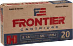 Link to American made and military grade are the hallmarks of Frontier Cartridge.

Frontier Cartridge features Hornady bullets in 223 Rem and 5.56 NATO. Applications range from plinking, target shooting and hunting to law enforcement training and self-defense. 

Features:

- Consistency in Every Cartridge: State-of-the-industry loading techniques and quality control procedures ensure the reliability of every Frontier Cartridge round.
- Rounds For All Applications: Frontier Cartridge offers ammuni