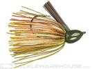 Strike King Hack Attack Flip Jig 3/8oz Green Pumpkin Craw