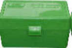 MTM Ammo Box 50 Round Flip-Top 243 308 Win 220 Swift Green Rm-50-10