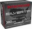 Link to Model: Slivertip Caliber: 380 ACP Grains: 85Gr Type: Jacketed Hollow Point Units Per Box: 20 Manufacturer: Winchester Ammunition Model: Slivertip Mfg Number: W380ST