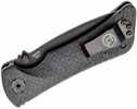 Diamondback Knifeworks Sg06050008 Spider Monkey 3.25" Folding Tanto Plain Satin S35vn Ss Blade/black Textured