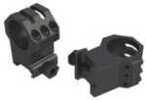 Weaver Mounts 99688 Tactical 1" Medium Diameter Mattete Black