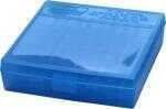 MTM Ammo Box .22LR 100-ROUNDS Clear Blue