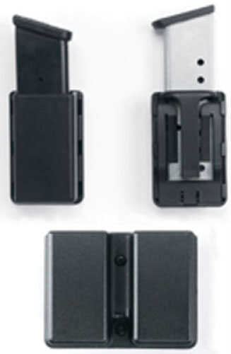 Uncle Mikes Kydex Double Mag Case Single Row Belt Model Fits Loops Up To 1.75" Or Can Clipped Over a Waistband