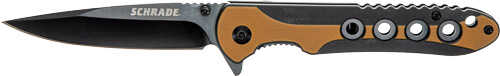 SCHRADE Knife Ultra Glide 3.5" Black Oxide Blade G10