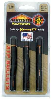 Harvester XTP 50 Caliber 250 Grains .452 Hornady XTP Sabot 12Pk