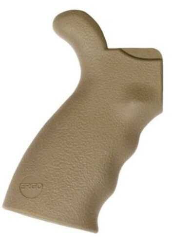 Ergo 4010De 2 Made Of Suregrip Rubber With Dark Earth Textured Finish For AR-15 AR-10