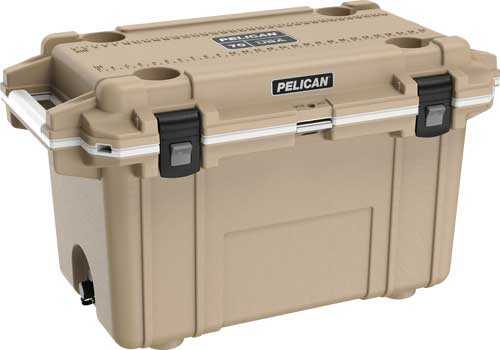 Pelican Cooler IM 70 Quart Elite TANE/White Trim