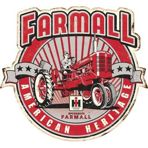 Open Road Tin Sign FARMALL American Heritage