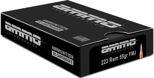 Ammo Inc Signature M193 223 Remington 55 Grain Full Metal Jacket 20 Round Box 223055FMJ-A20