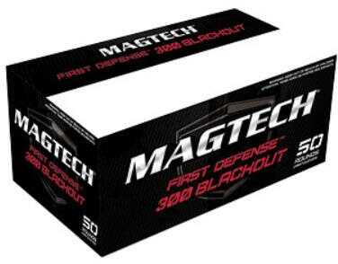 300 AAC Blackout 123 Grain Full Metal Jacket 50 Rounds MAGTECH Ammunition