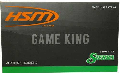 HSM Game King Rifle Ammunition 30-30 Win. Sierra Pro-Hunter 150 gr. 20 rd. Model: HSM-30-30-7-N