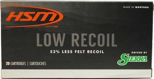 HSM Low Recoil 6.5Creed 140Gr 20/25