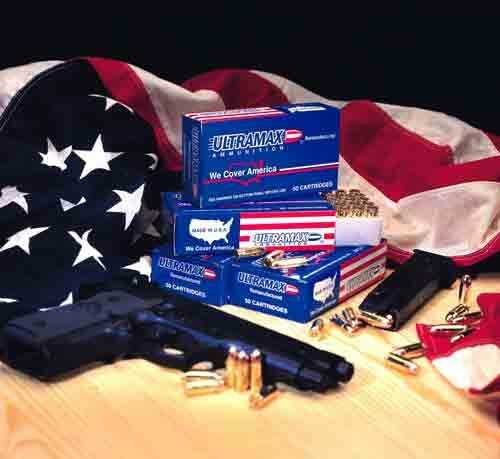 9mm Luger 125 Grain Lead 50 Rounds ULTRAMAX Ammunition