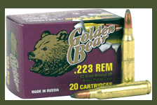 223 Rem 62 Grain Soft Point 20 Rounds BEAR Ammunition 223 Remington