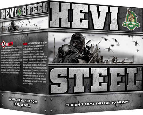 HEVI-Shot Heavy Steel 12Ga 3" 1-1/4Oz #BB 25Rd 10Bx/Cs