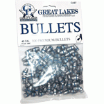 Great LAKES Bullets .40/10MM .401 155Gr. Lead-RN 100CT