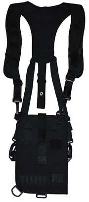 Grovtec US Inc GTHL14905R Trail Pack Shoulder 4-5" Lg Auto 1000 Denier Nylon Black