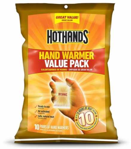 Hothands Hand Warmer Value Pack 10 Pairs Per Hour