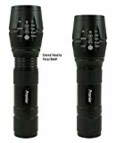 PROMIER 5 Mode Tactical Grade Flashlight Black