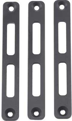 Manticore M-lok Panel For Transformer Rails 3 Pack Black