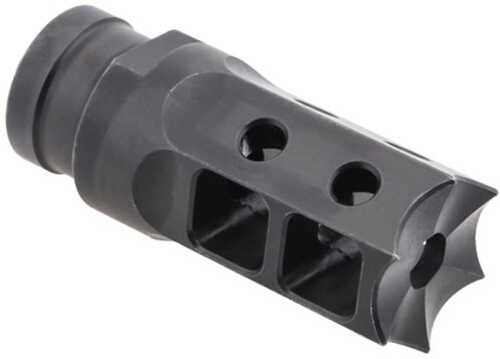 Next Level NLX7 Comp/Flash Suppressor SPIKED 1/2X28 Black