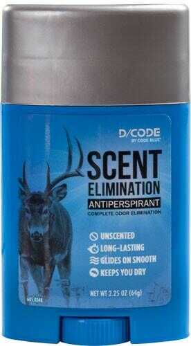 Code Blue Scent Eliminator Antiperspent Stick 2.25Oz Model: OA1317