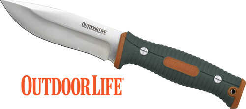 MASTER CUTLERY Outdoor Life 4.75" Drop Point W/Sheath OD Green/SS