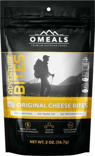 OMEALS Plain Cheese BITES 2 Oz. 100% Gluten Free