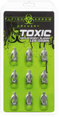 Flying Arrow Replacement Blade Toxic 125 Grains 9/Pk